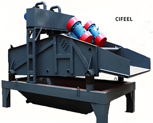 Peralatan daur ulang pasir halus yang kuat mesin daur ulang pembersih kerikil menghilangkan kerikil dari pemrosesan pasir - Product Image 3