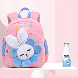 New Cartoon Fashion Toddler School <b>Backpack</b> with Zipper Closure and Physiological Curve Back to Reduce Spine Burden - Product Image 5