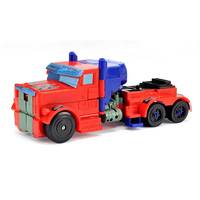 Kit de juguete de piezas de Metal STEM Manual de 2 pasos, juego de construcción de Robot Mecha de camión de coche transformable para niños de 3 a 12 años, plástico educativo