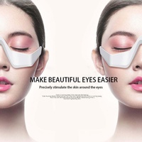 Appareil de beauté oculaire 3D portable, machine de lifting par micro-courant pour les cernes et les rides, masseur instrumentaire en forme de lunettes, US