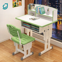 Table de lecture intelligente ergonomique pour enfants avec étagère Mobilier de maison hauteur réglable Bureau d'étude pour enfants et ensemble de chaises