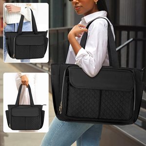 Bolso de Mano de Nailon <span class=keywords><strong>para</strong></span> Viajes de Trabajo, Gran Capacidad, Bolsillos Divididos, Maletín <span class=keywords><strong>para</strong></span> Profesor, Bolso <span class=keywords><strong>para</strong></span> Portátil, Casual, Portátil, Hecho a Medida - Product Image 2