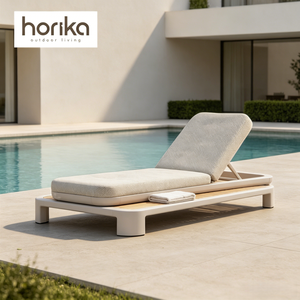 Estilo moderno Ocio Patio <span class=keywords><strong>Tumbona</strong></span> Hotel Crucero Muebles de exterior Conjunto Todo tipo de clima <span class=keywords><strong>Aluminio</strong></span> Piscina <span class=keywords><strong>Tumbona</strong></span> - Product Image 1