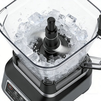 265399 Mixeur Électrique Multifonctionnel pour Smoothies et Glace Pilée Grande Capacité Commercial Haute Vitesse