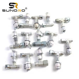 כלי אבחון 5 מדדים 5 צינורות בדיקה 13 חיבורים ו-14 מחברי טי מחפר שכבה כפולה כלי לבדיקת לחץ הידראולי - Product Image 3