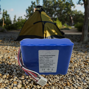 하이 퀄리티 충전식 17ah 7.4v 리튬 이온 배터리 팩 - Product Image 4