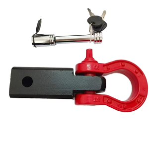 <span class=keywords><strong>Attelage</strong></span> de remorquage avec manille de 2 pouces, résistance à la rupture de 3/4 po, manille en D pour Jeep Wrangler, Chevy/GMC, Ford, Dodge, Nissan, Toyota - Product Image 2