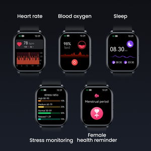 Haylou Đồng Hồ 2 Pro IP67 4G Thông Minh Đồng Hồ Màn Hình Cảm Ứng Hình Trái Tim IPS Tập Thể Dục Theo Dõi Máy Ảnh Báo Động Nhịp Tim IOS Android - Product Image 5