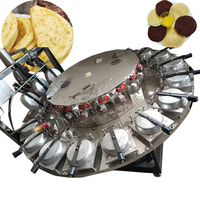 Machine automatique rotative pour la fabrication de baghrir, machine commerciale à crêpes mille trous, équipement de production de crêpes marocaines mille trous