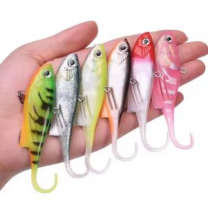 ORJD Leurre souple vibrant en silicone 9cm 14.5g, VIB anti-accrocs dissimulé, Swimbait coulant pour Black-bass, Brochet, <span class=keywords><strong>Perche</strong></span> - Product Image 2