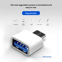 Adaptor Kabel Data Universal AC Power Supply Micro USB Type-C untuk Ponsel OTG 3.0 Flash Drive dengan Perlindungan Sirkuit Pendek