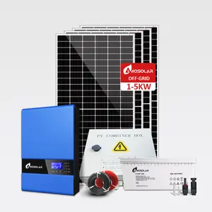 10kw 5kw 3kw Home Solar Power System 5kw Off-grid Solar System Panel Battery Bank For EU Market