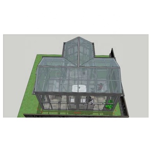 Multifonctionnel <span class=keywords><strong>maison</strong></span> en Verre Préfabriquée Maisons Mobiles <span class=keywords><strong>À</strong></span> <span class=keywords><strong>Vendre</strong></span> Haut Bâtiment Salle de Soleil Avec Sécurité Barre De Garde - Product Image 3