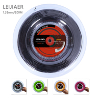 Cordage de tennis en nylon haute performance 656 pieds/200 m, monofilament 1,35 mm, puissance 56-59 livres, cordage de raquette de tennis Tour Bite OEM
