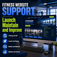 Diseño y Desarrollo de Sitios Web Personalizados para Reserva de Clases de Fitness con Horarios de Clases, Perfiles de Entrenadores y Planes de Membresía