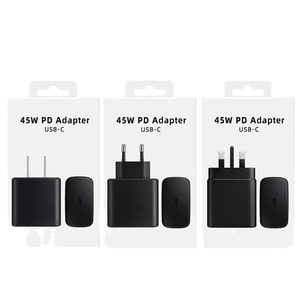 <span class=keywords><strong>Chargeur</strong></span> mural rapide USB-C <span class=keywords><strong>45W</strong></span> PD pour voyages en UE, États-Unis et Royaume-Uni 2026 - Product Image 1