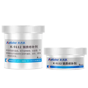 Kafuter steel repair agent K-9112 carbon steel stainless steel blowhole sand hole crack corrosion repair epoxy resin glue