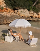 Chaise de plage pliante extérieure de haute qualité chaise de camping en aluminium siège bas confortable