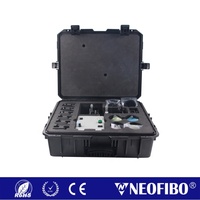 NEOFIBO Repaire FTTH Tool Kit Cable Optical Fiber Toolkit Fiber Optic Repair Fiber Optic Connector Polishing Kit