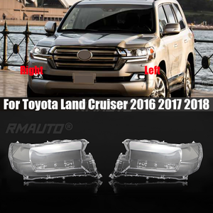 Cubierta Transparente para Faros Delanteros de Toyota Land Cruiser 2016 2017 2018, Carcasa de Lámpara, Plexiglás, Accesorios para Automóviles - Product Image 1