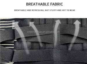 Y tế thắt lưng hỗ trợ 6 vẫn thoáng khí <span class=keywords><strong>ch</strong></span>ống trượt eo hỗ trợ thắt lưng trở lại Brace bán <span class=keywords><strong>ch</strong></span>ạy nhất tùy <span class=keywords><strong>ch</strong></span>ỉnh cho nam giới phụ nữ - Product Image 4