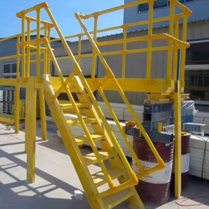 FRP <b>Ladder</b> Cage, Storage tank Handrail Straight <b>Ladder</b> Customization - Product Image 6