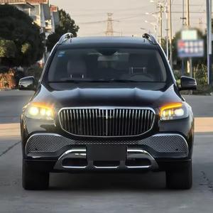 2013-2019 GL Class X166 actualización a 2023 GLS X167 MAYB estilo Look Car Body Kit viejo a nuevo Facelift parachoques faros luces traseras - Product Image 5