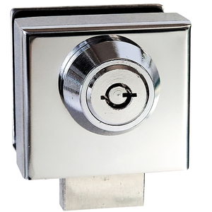 Serrure de porte en verre CBM 2003 avec clé tubulaire - Product Image 1