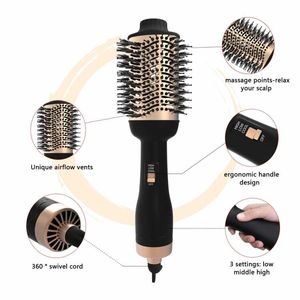 <span class=keywords><strong>Revlon</strong></span> professionnel une étape sèche-cheveux brosse Volume d'air chaud brosse sèche-cheveux peigne - Product Image 5