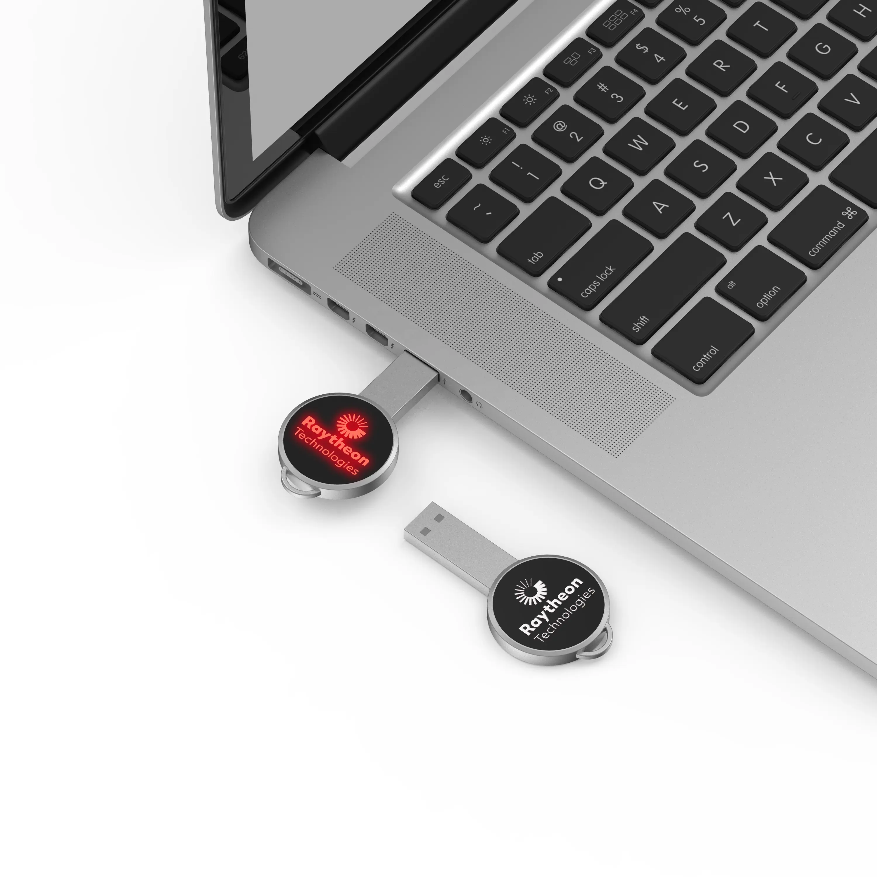 Toplu Mini Metal USB 2.0 kalem sürücüler 4GB bellek sopa 16GB 32GB 128GB 16GB özel LED logo 8GB Pendrive USB Flash sürücü