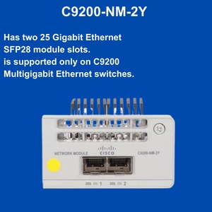 Módulo de Red SFP28 2x25G para C9200-NM-2Y con SNMP y QoS, Original, Nuevo - Product Image 2