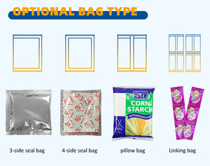 Máquina de Envasado Automática al Vacío Multifuncional VFFS para Polvo de <span class=keywords><strong>Limón</strong></span>, Cereza y Plátano, Máquina de Envasado Pequeña - Product Image 5