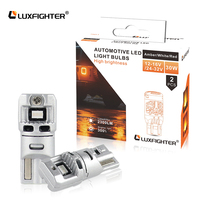 Ampoule LED Série T10, durée de vie 50000H, sans erreur Canbus, 194 168 W5W, forme cale, 12V, éclairage intérieur et plaque d'immatriculation de voiture, 3W/4.5W/5.5W, 1 pièce