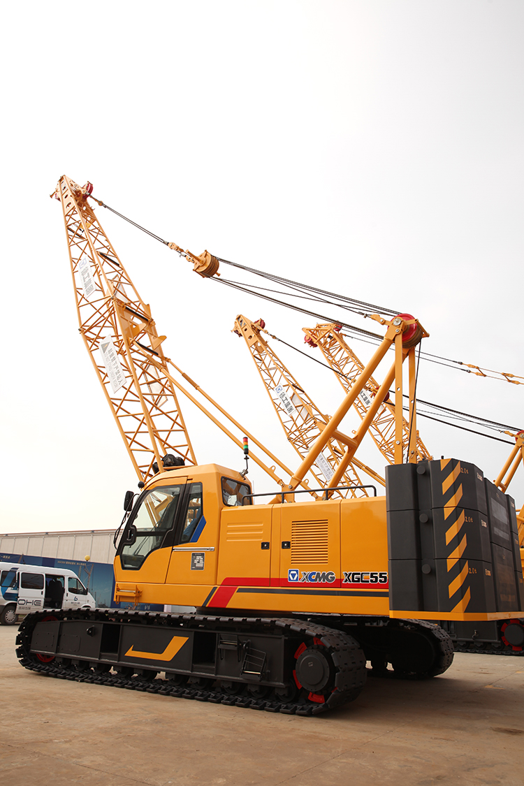 xcmg 50吨起重机xgc55中国履带式起重机价格出售