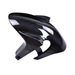 Garde-boue avant en fibre de carbone 3K véritable carbone pour Aprilia RSV4 Tuono <span class=keywords><strong>V4R</strong></span> - Product Image 2