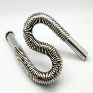 Tubo de Desagüe Flexible Corrugado de Acero Inoxidable 304 para Fregadero, Conector Antiolores para Lavabo de Encimera - Product Image 4