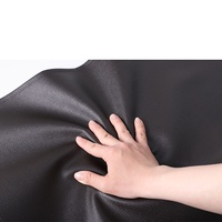 Apron Kulit Anti Air Anti Minyak untuk Pria, Pelindung Kerja, Tahan Aus, Apron Kerja Kulit Panjang PVC