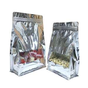 Sac <span class=keywords><strong>d</strong></span>'emballage biodégradable personnalisé de 10kg de <span class=keywords><strong>sable</strong></span> pour litière de chat en tofu joint central avec poignée et étanche à l'humidité - Product Image 6