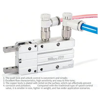 Connecteur pneumatique à encliquetage rapide AS1201F pour tuyau d'air, idéal pour l'équipement d'automatisation