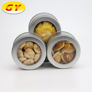 Prix usine biscuit emballage étain boîte ronde - Product Image 5