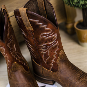 <span class=keywords><strong>Bottes</strong></span> de cowboy pour hommes très vendues, fabrication sur mesure, <span class=keywords><strong>cuir</strong></span> de vachette de haute qualité, <span class=keywords><strong>bottes</strong></span> de cowboy western, nouveau style, chaussures pour hommes - Product Image 3