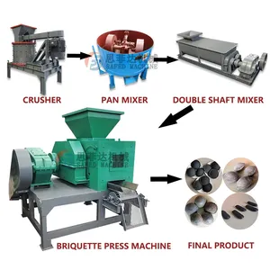 Máquina de secagem rápida de alta pressão, briquetting em pó de alta pressão