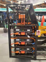 Chasis de Autobús Eléctrico Puro Personalizado de Alta Calidad con Paquete de Baterías de 124.88Kwh