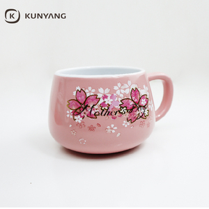 Tazas de Cerámica Novedad, Tazas Grandes con Logotipo Personalizado, Tazas de Gres de Color, Tazas de Café de Cerámica con Esmalte Brillante para Regalo <span class=keywords><strong>del</strong></span> Día de la Madre - Product Image 1