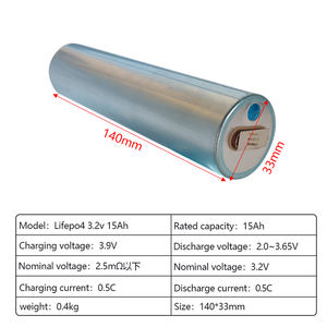 33140 3.2V 15Ah 20ah ทรงกระบอก lifepo4 แบตเตอรี่ 40135 32131 32140 ไฟฟ้าจักรยานเก็บพลังงานแบตเตอรี่แบตเตอรี่ลิเธียมไอออน - Product Image 3