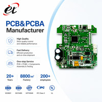 PCBA Kontroler Game Nirkabel Kustom untuk Desain Papan PCB Motherboard Gamepad Perakitan SMT OEM/ODM Hijau Grosir