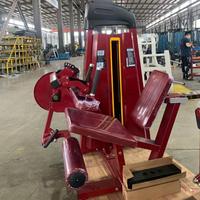 Machine d'extension et de flexion des jambes en acier robuste de qualité commerciale pour l'entraînement des ischio-jambiers et des quadriceps, idéale pour la musculation en salle de sport