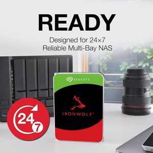 ฮาร์ดดิสก์ภายใน Seagate IronWolf 12TB สำหรับ NAS RAID 3.5 SATA 6GBps 7200RPM - Product Image 3