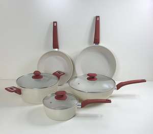 <span class=keywords><strong>Neoflam</strong></span>-Juego de utensilios de cocina de piedra de granito, cazuela de cerámica de inducción colorida, <span class=keywords><strong>ollas</strong></span> de cocina antiadherentes - Product Image 1