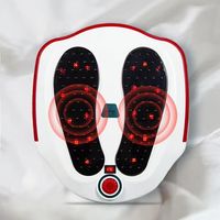 Produits phares : Masseur de pieds électrique vibrant pour la circulation sanguine, vibrant à haute fréquence, blanc, pour chambre à coucher